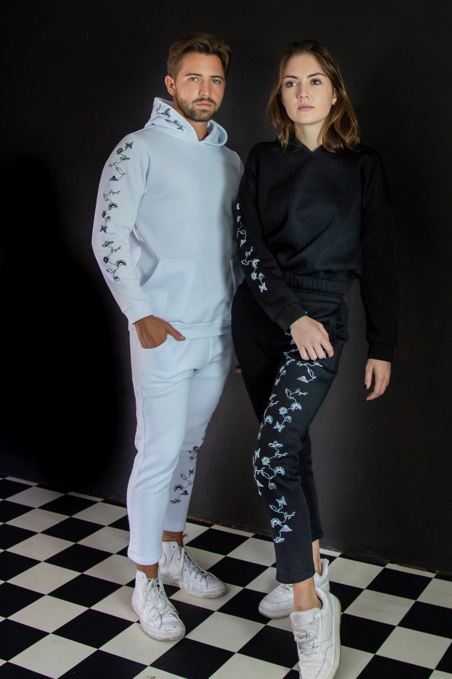 Sweat à capuche Luxédore x Garzale