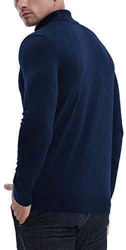 Col roulé slim pour homme Luxedore