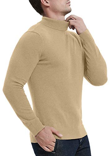 Col roulé slim pour homme Luxedore