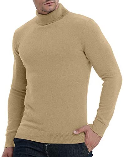 Col roulé slim pour homme Luxedore