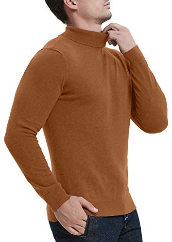 Col roulé slim pour homme Luxedore