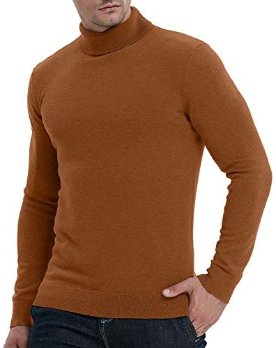Col roulé slim pour homme Luxedore