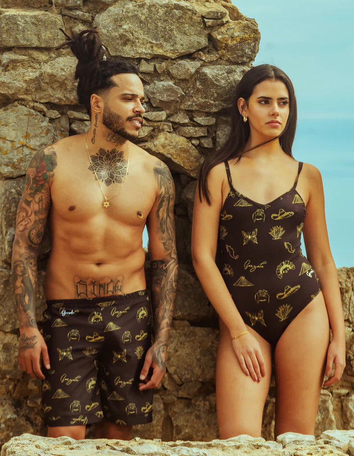 Maillot une pièce Midnight Sun LXDR x Garzale